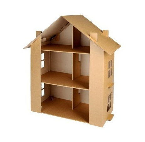 casa cartón e1548762746662 - Reciclar és ajudar