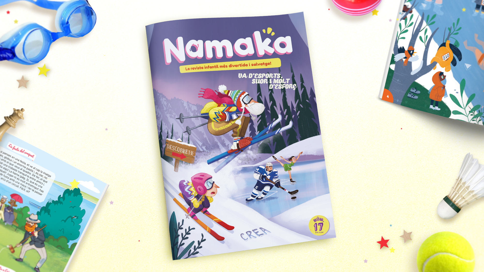 SomDocents adquireix Namaka, una revista divertida i salvatge per a infants 5 mockup portada17 1 - SomDocents adquireix Namaka, una revista divertida i salvatge per a infants