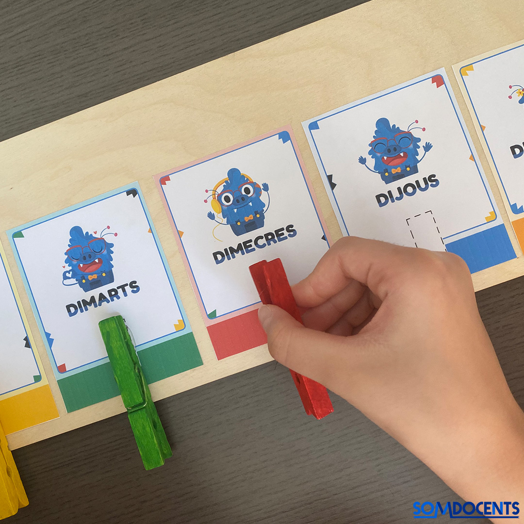 Manualitat: Planficador setmanal 11 05 - Manualitat: Planficador setmanal