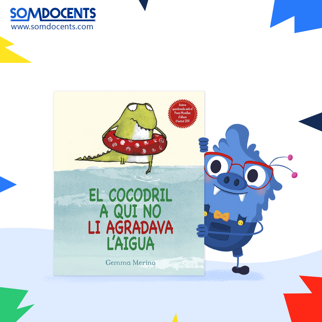 sd recomanacio llibre cocodril - Recomanació: El cocodril a qui no li agradava l'aigua