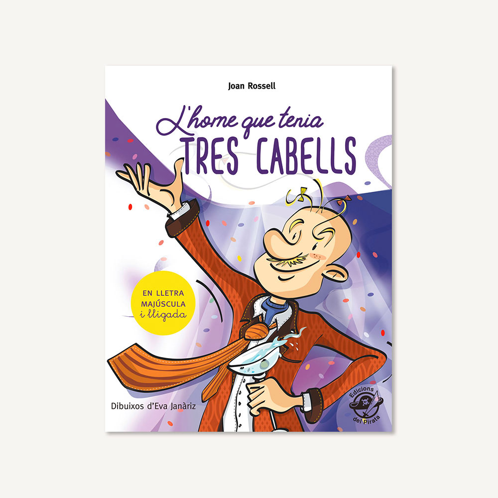 home tenia tres cabells lletra impremta lligada 4 - 10 col·leccions de llibres per començar a llegir